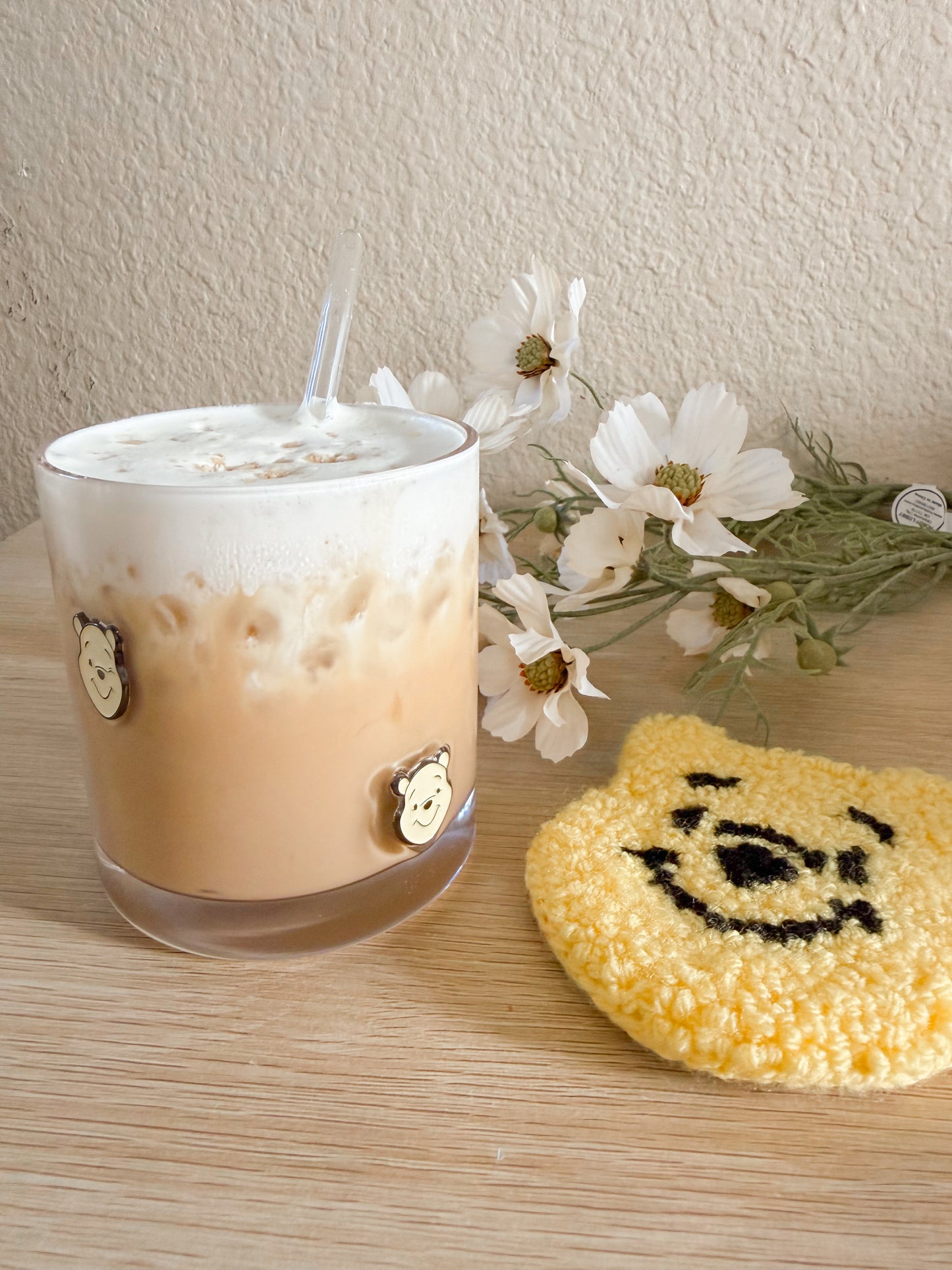 Pooh Icon Glass