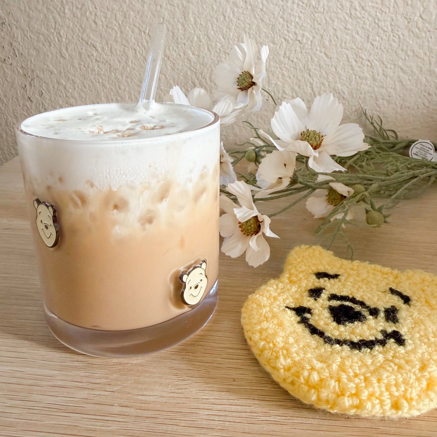 Pooh Icon Glass