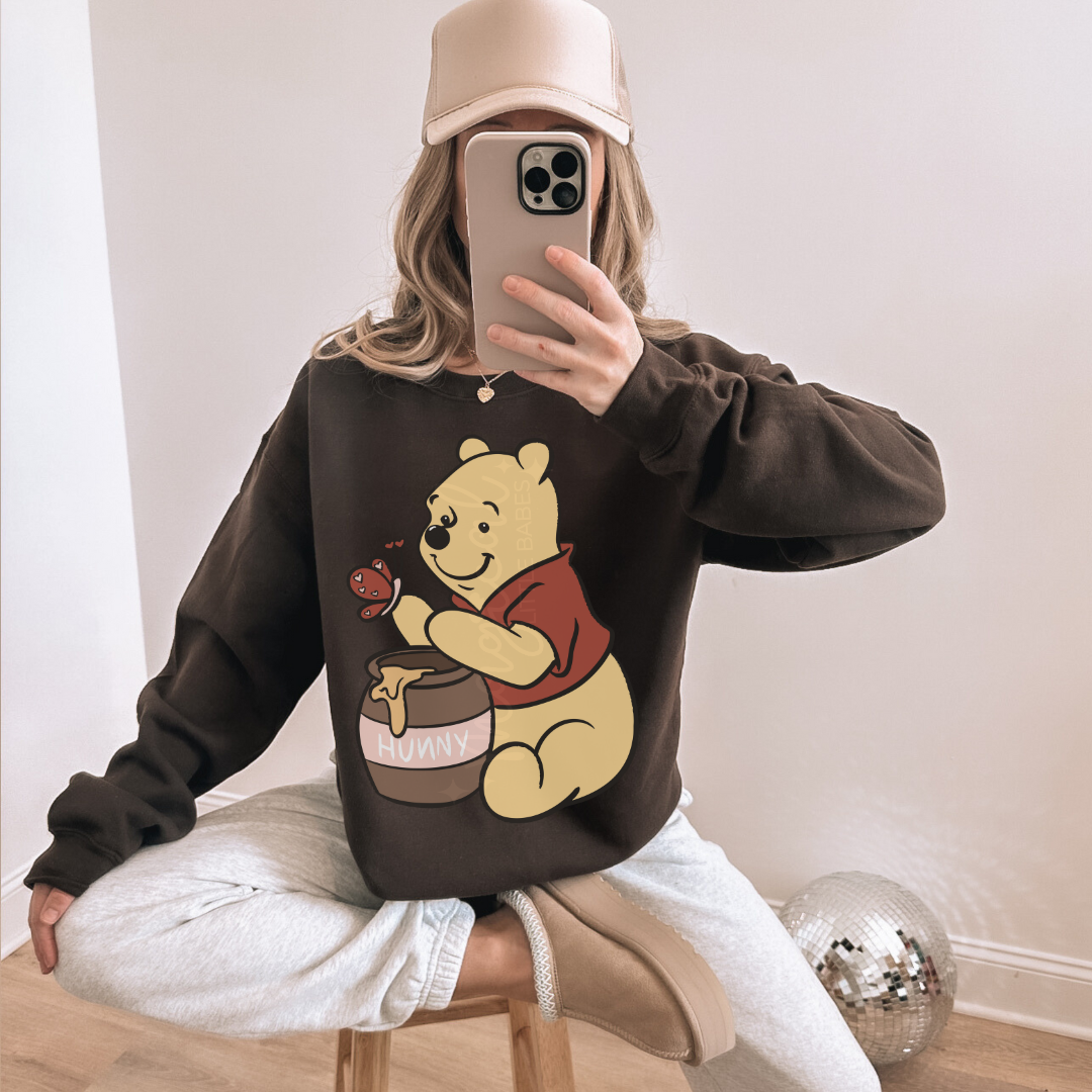 Pooh Bear Crewneck Sweater *READY TO SHIP