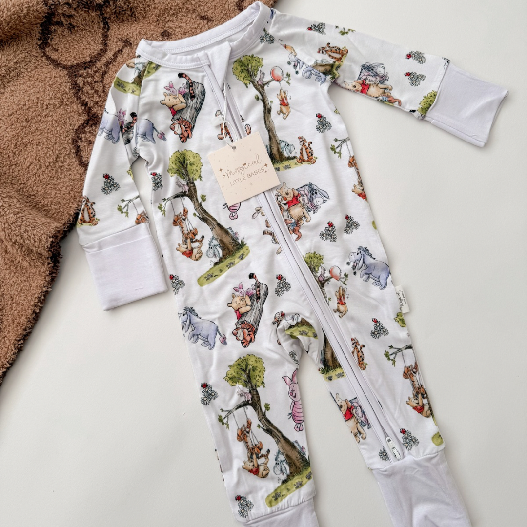 Hundred Acres Bamboo PJ Romper/ Two Piece LONG Sleeve Set*READY TO SHIP