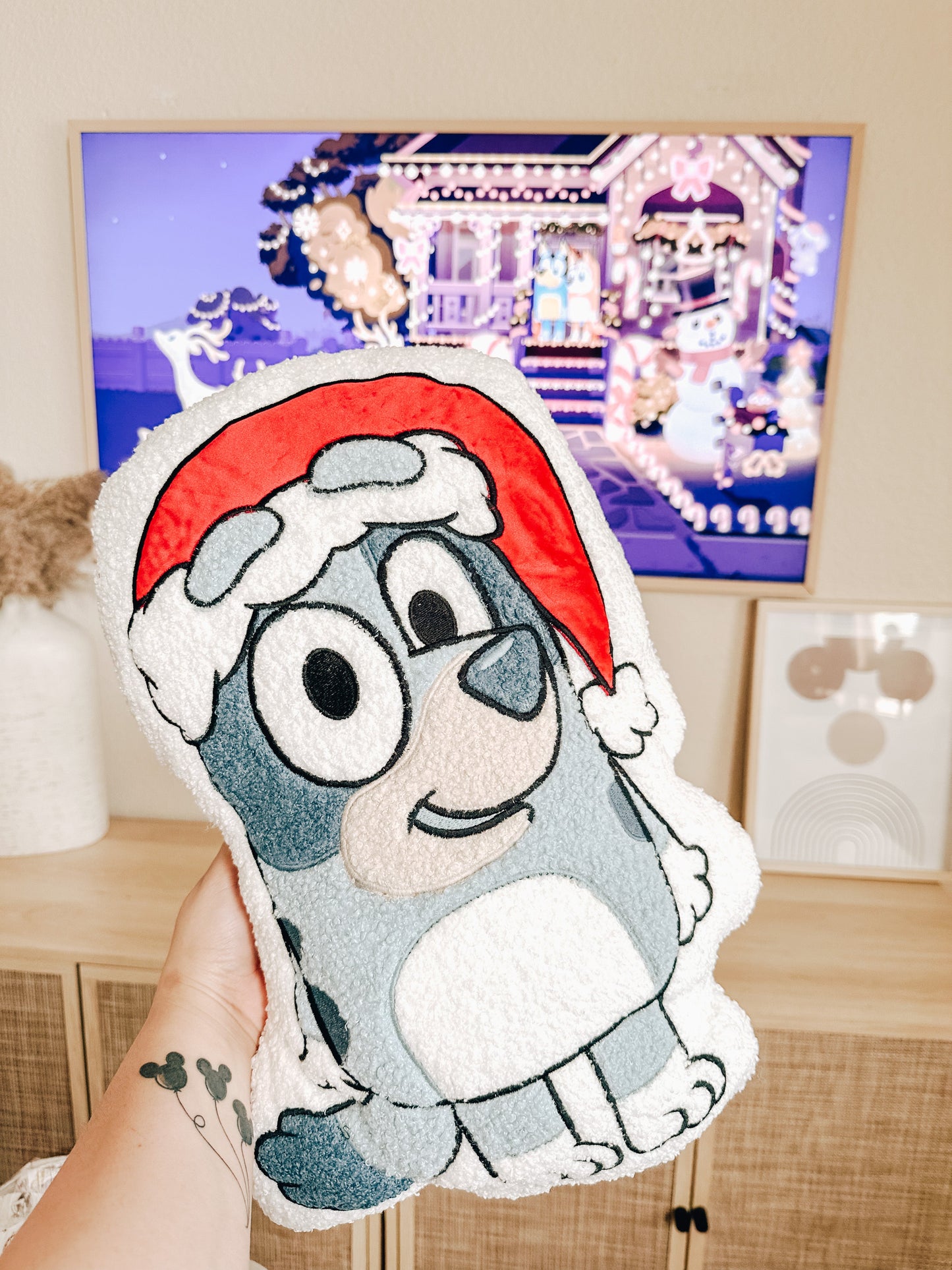 Santa Pillow - Ready to Ship