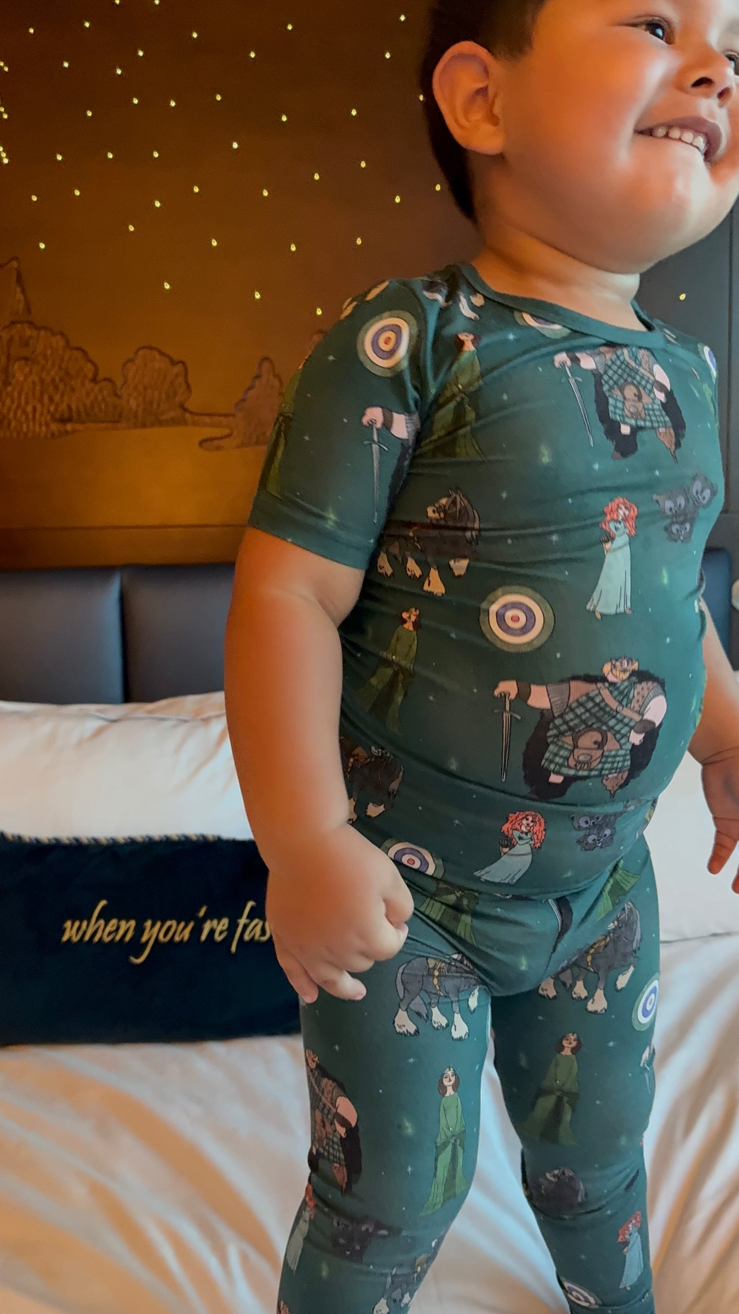 BRAVE Bamboo PJ Romper/ Two Piece Set*READY TO SHIP