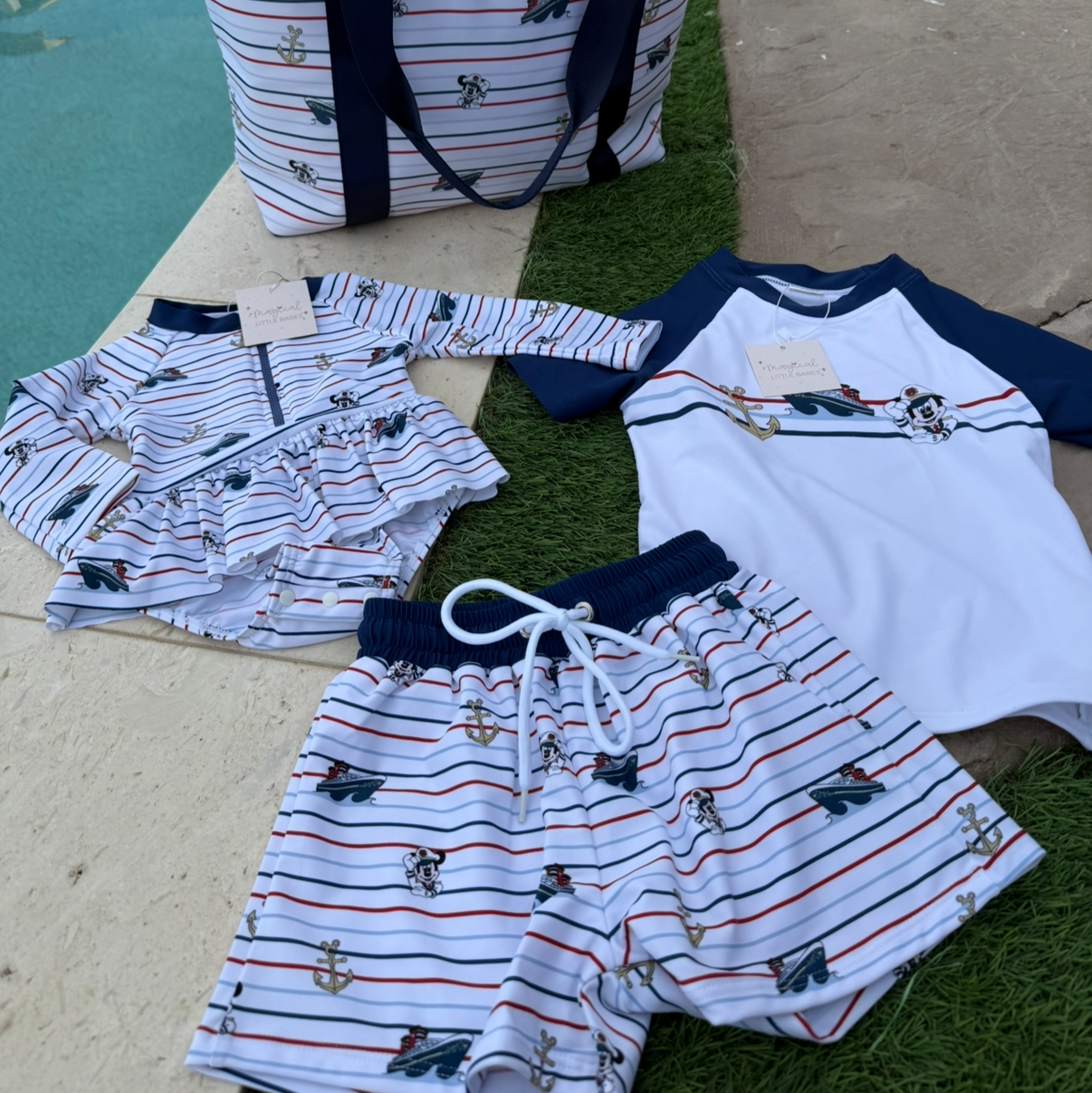 Nautical Swim *READY TO SHIP