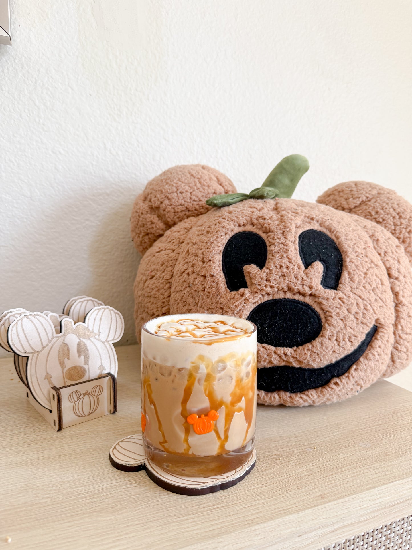 Pumpkin Icon Glass *READY TO SHIP