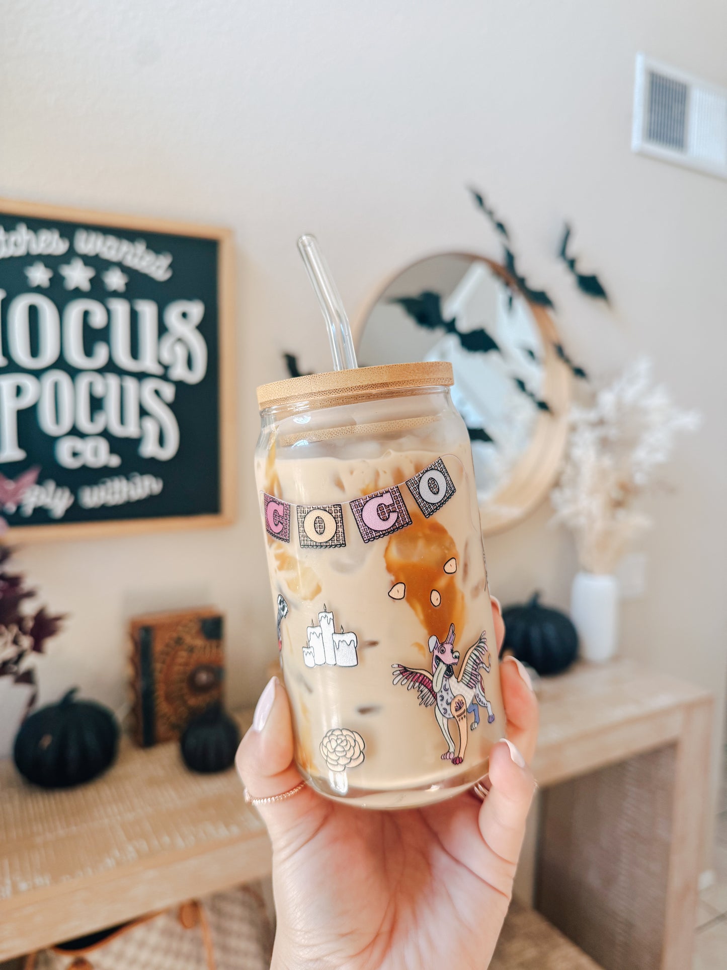 Coco Glass Can SET *READY TO SHIP