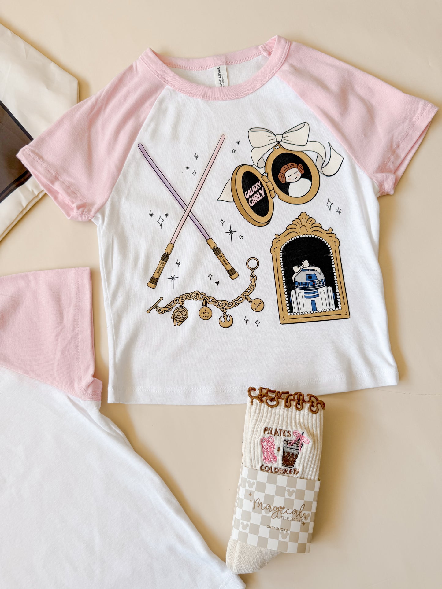 Galaxy Girly WOMENS Tank/ Baby Doll Tee*READY TO SHIP