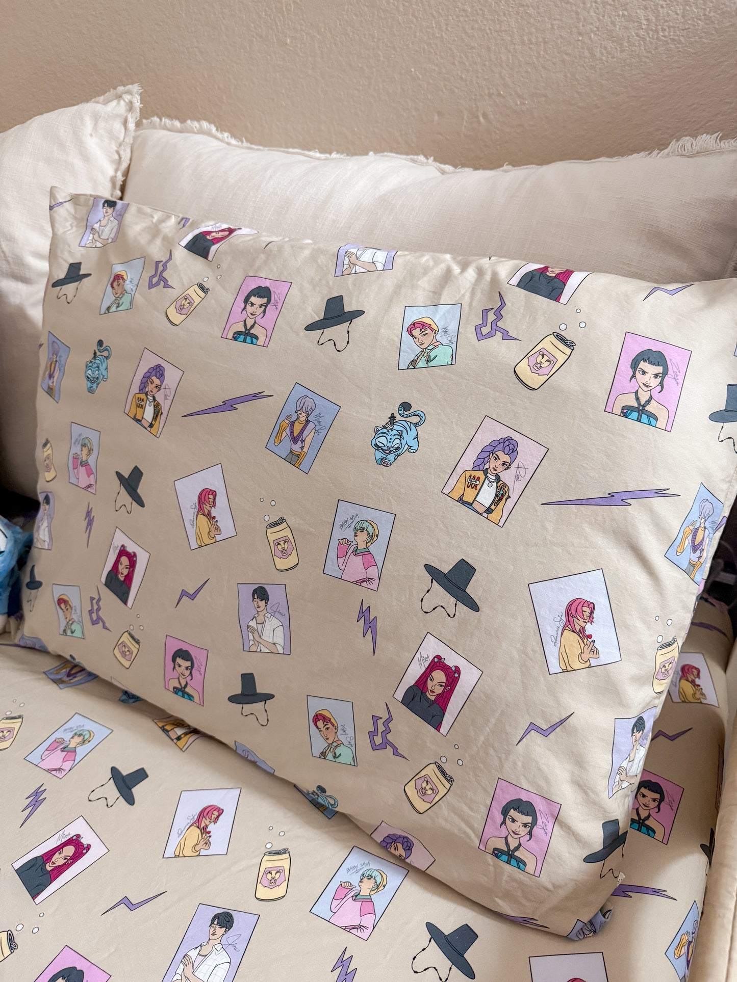 K Pop Bamboo Fitted Sheet *READY TO SHIP
