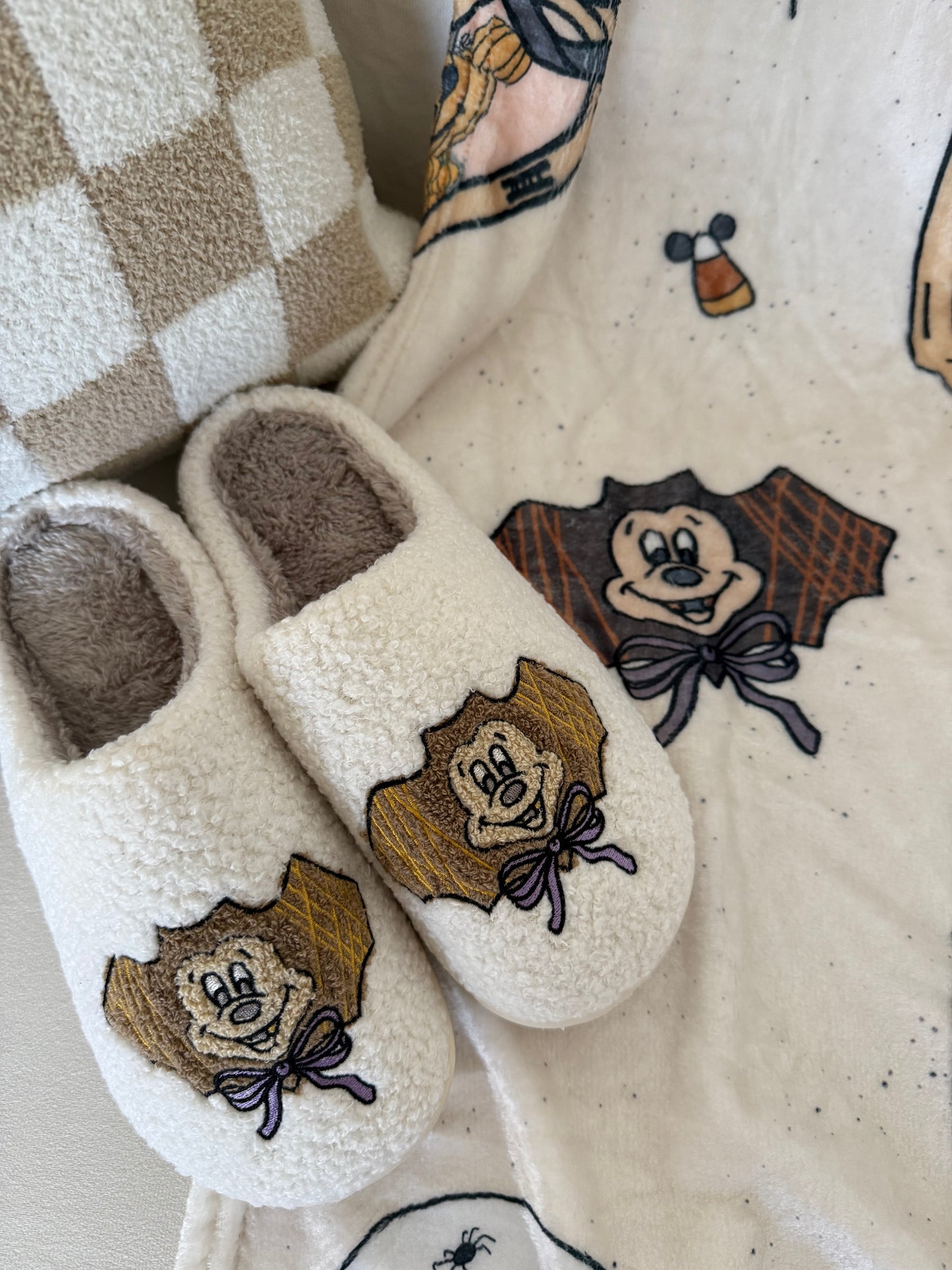Bat Slippers*READY TO SHIP