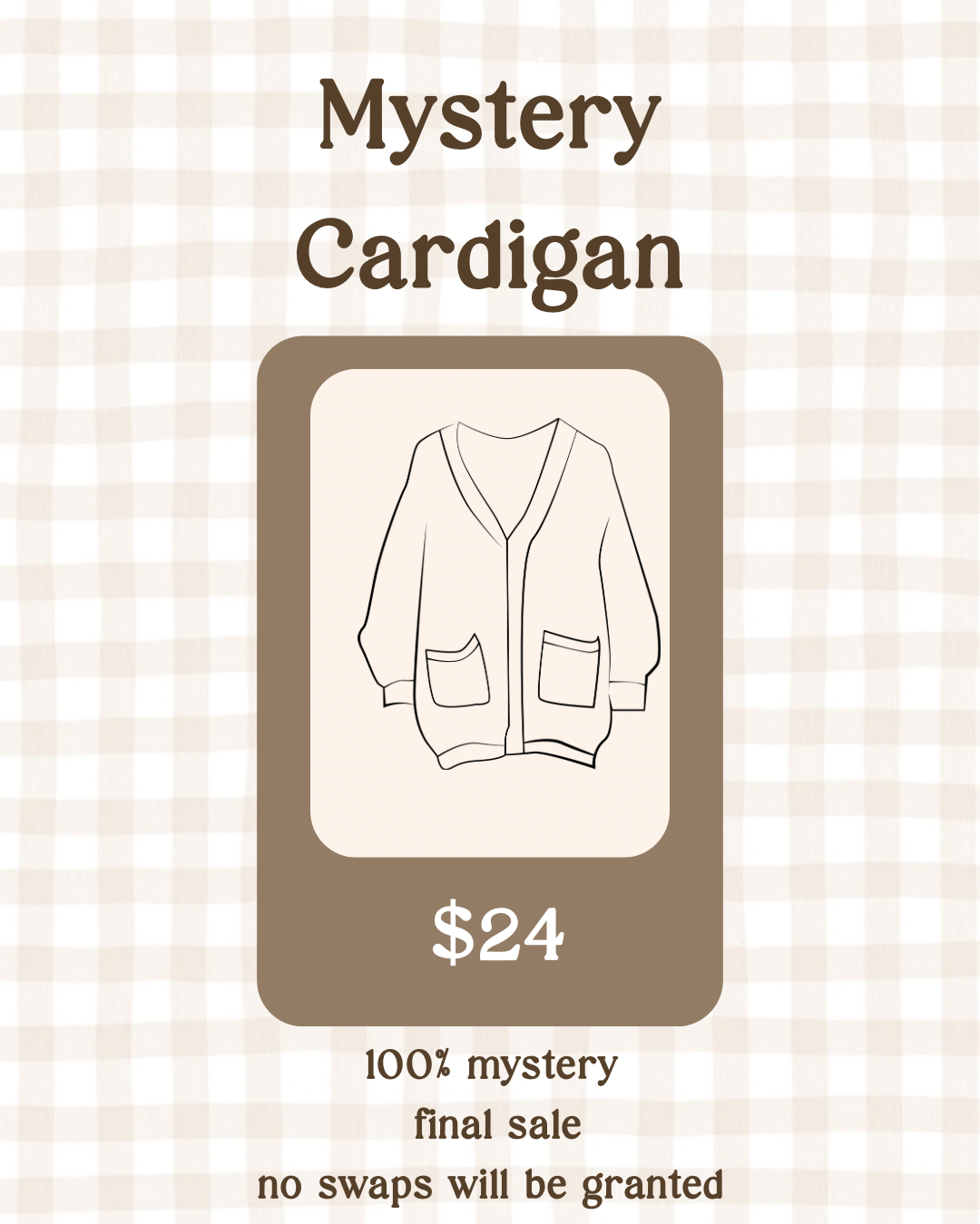 Mystery Cardigan