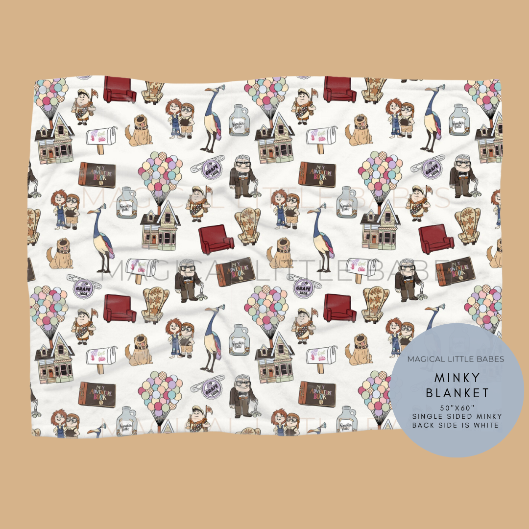 Adventure Minky Blanket