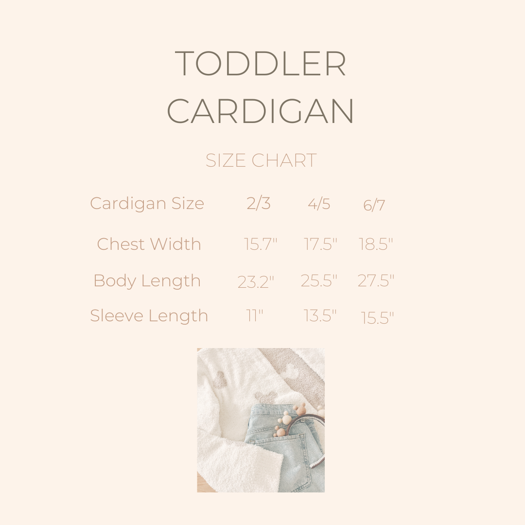 Neutral Mouse Cardigan *READY TO SHIP
