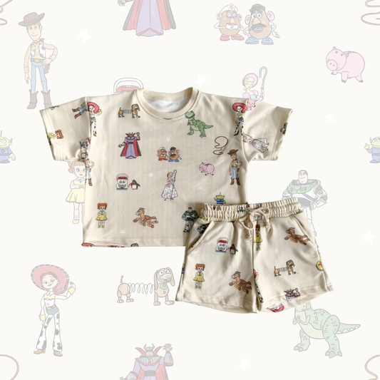 Toys French Terry Oversized Two Piece Set