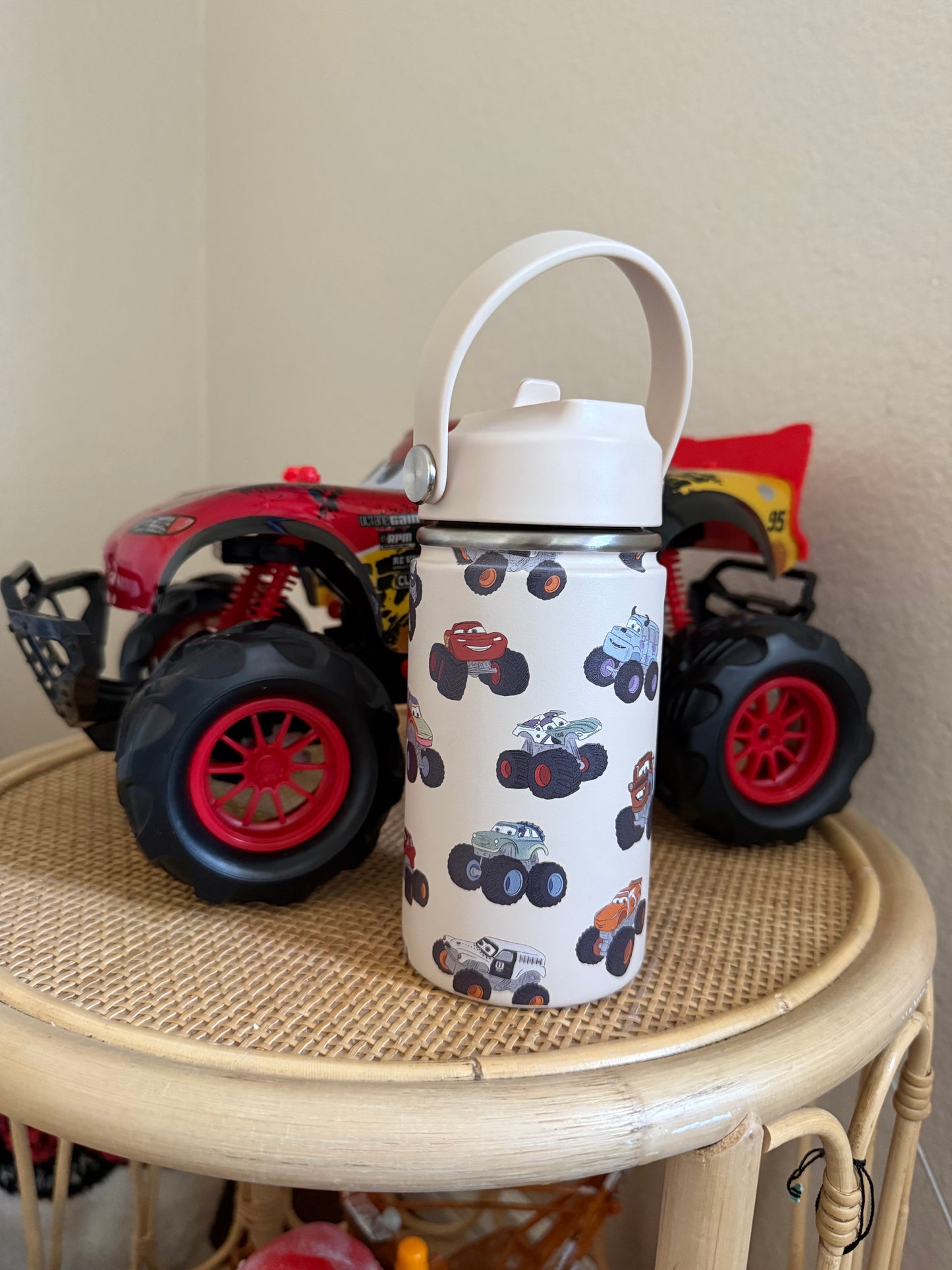 MONSTER TRUCKS TUMBLER *READY TO SHIP