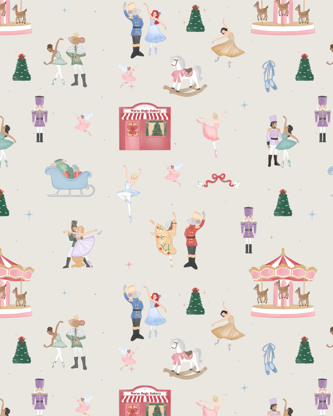 Sugar Plum Bamboo PJs - PREORDER SHIPS IN NOV