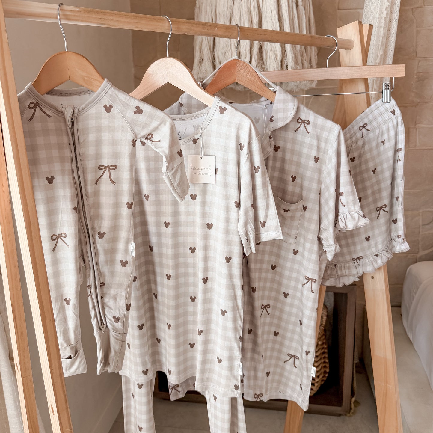 Gingham Bamboo