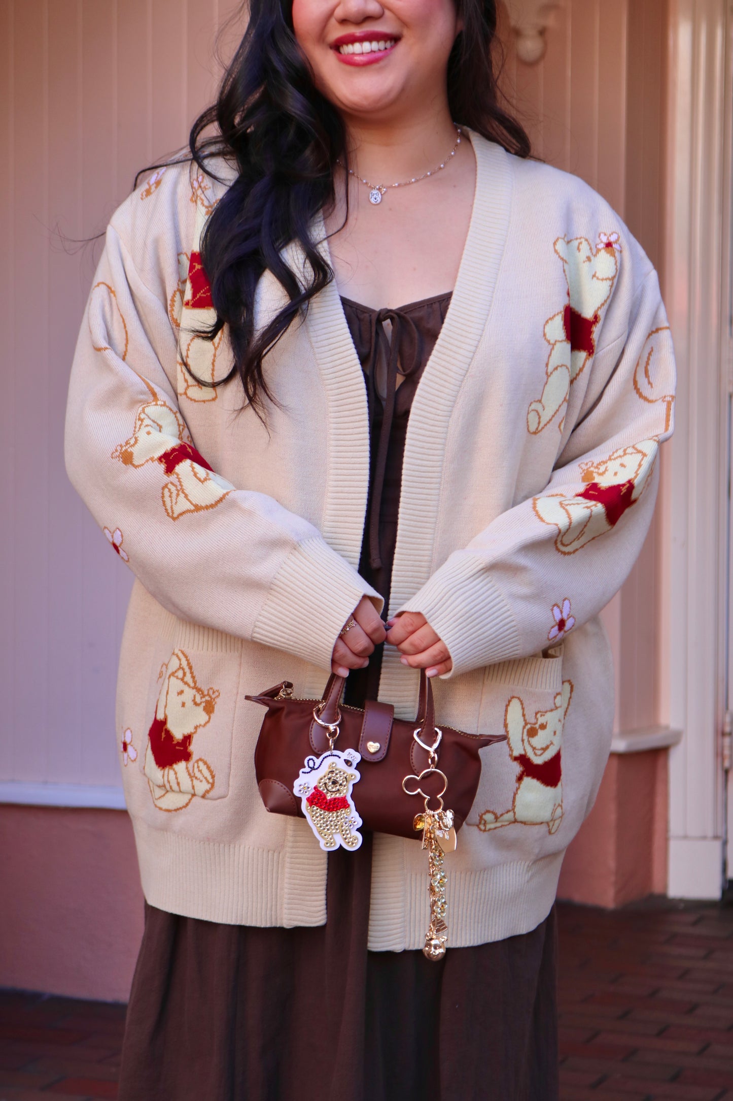 Honey Pooh Bear Lightweight Cardigan
