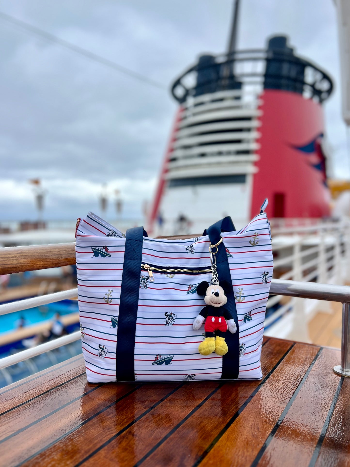 Nautical Waterproof ToteBag *READY TO SHIP