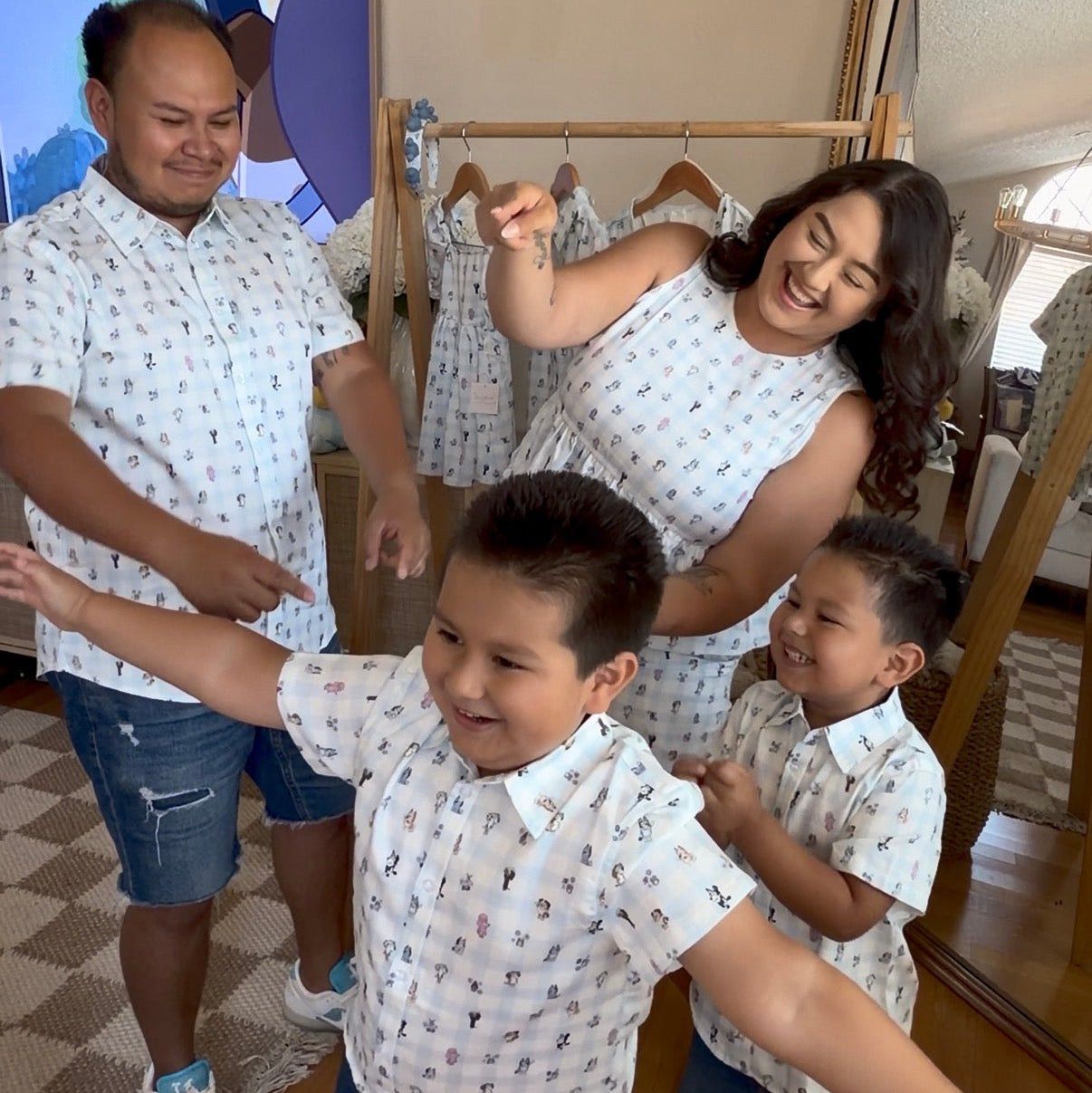B L U E Y FAMILY MATCHING
