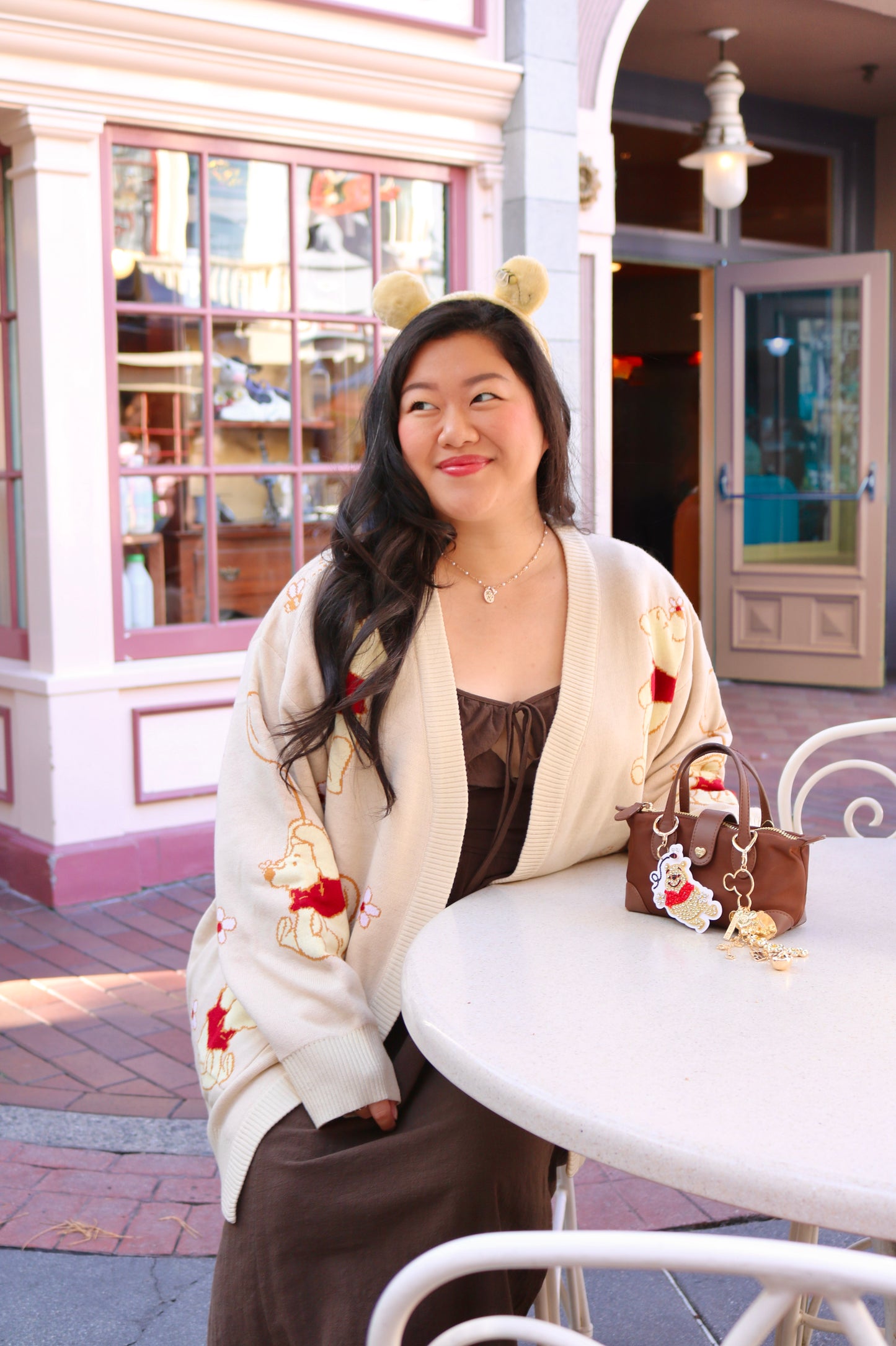 Honey Pooh Bear Lightweight Cardigan