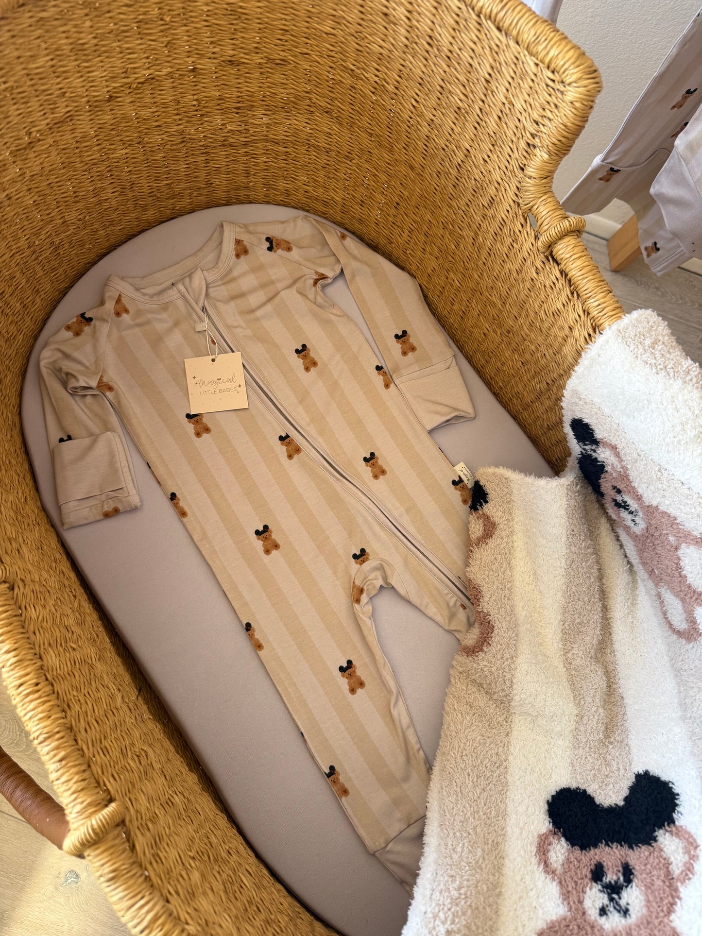 TEDDY BEAR MATCHING BAMBOO