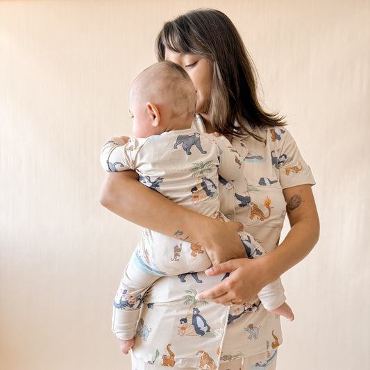 Jungle Book Bamboo PJ Romper/ Two Piece Set*READY TO SHIP