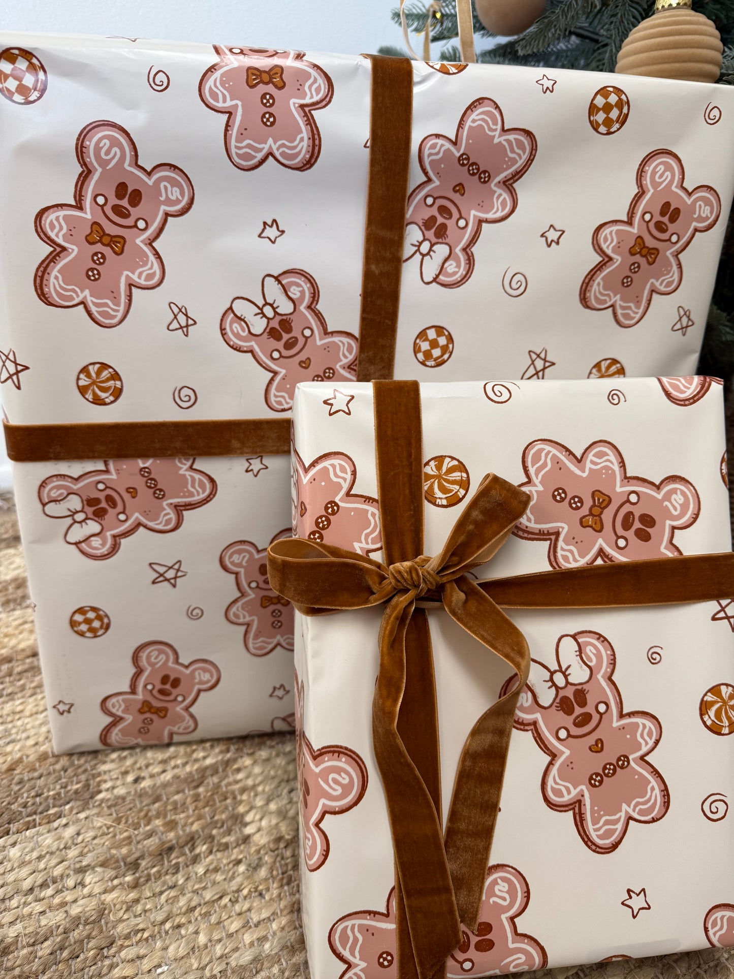 Gingerbread Wrapping Paper *Ready to Ship