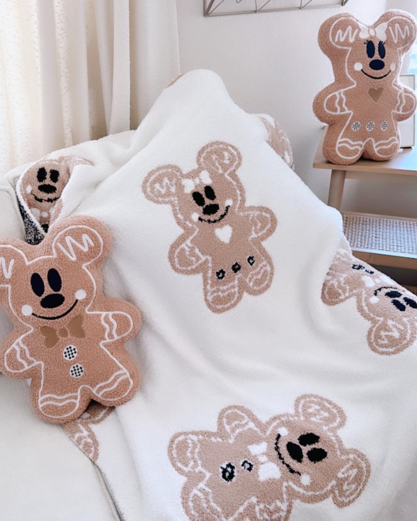 Gingerbread Blanket *READY TO SHIP