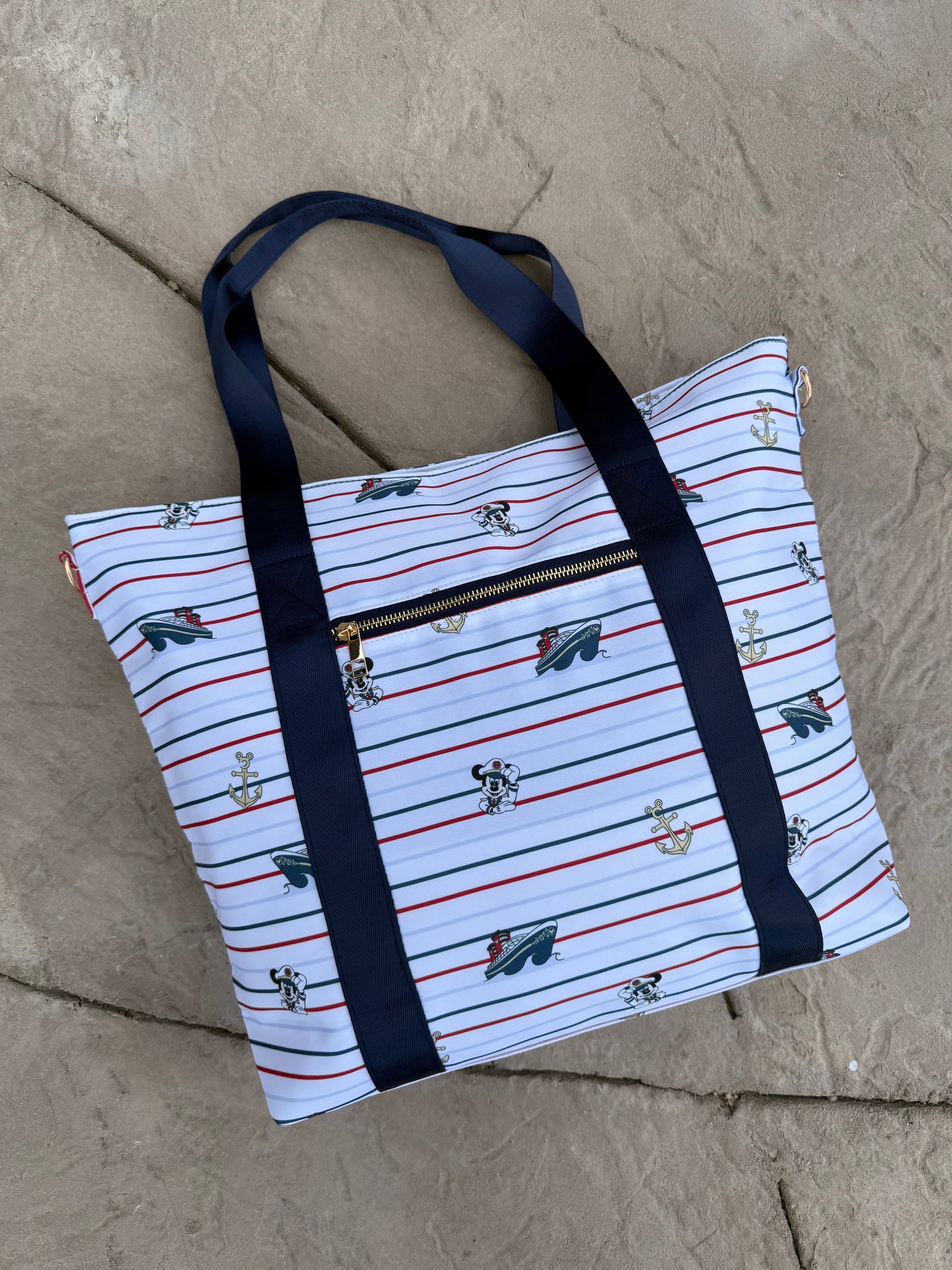 Nautical Waterproof ToteBag *READY TO SHIP