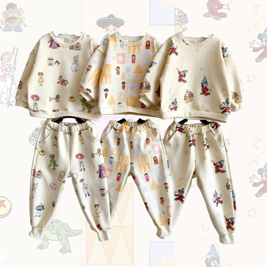 MAGICAL SWEATPANT SUIT Oversized Two Piece Set