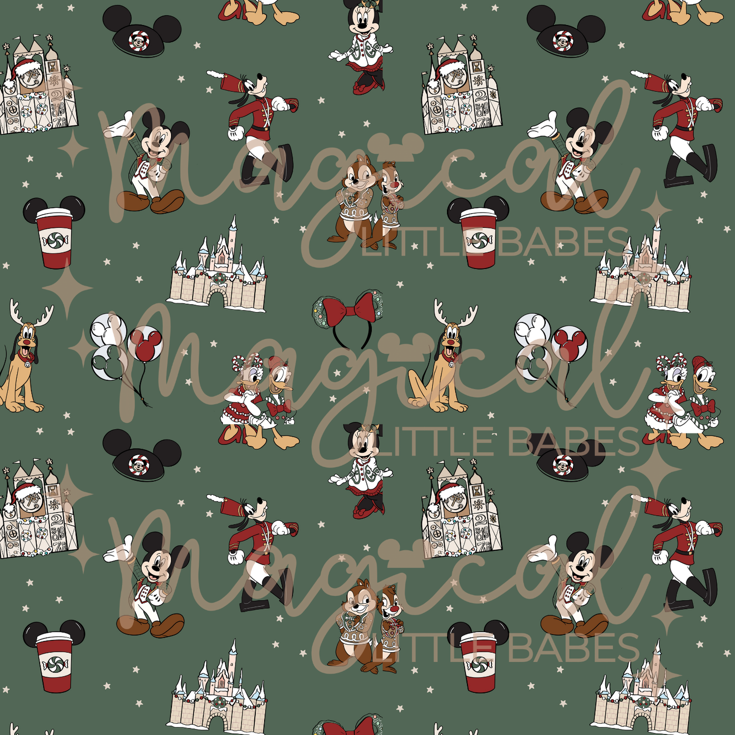 HOLIDAY MAGIC FAMILY MATCHING BAMBOO