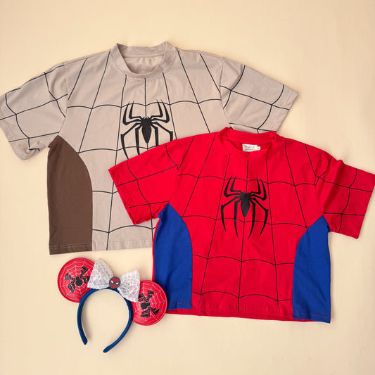 Comic Spider WOMENS CROPPED TEES *READY TO SHIP