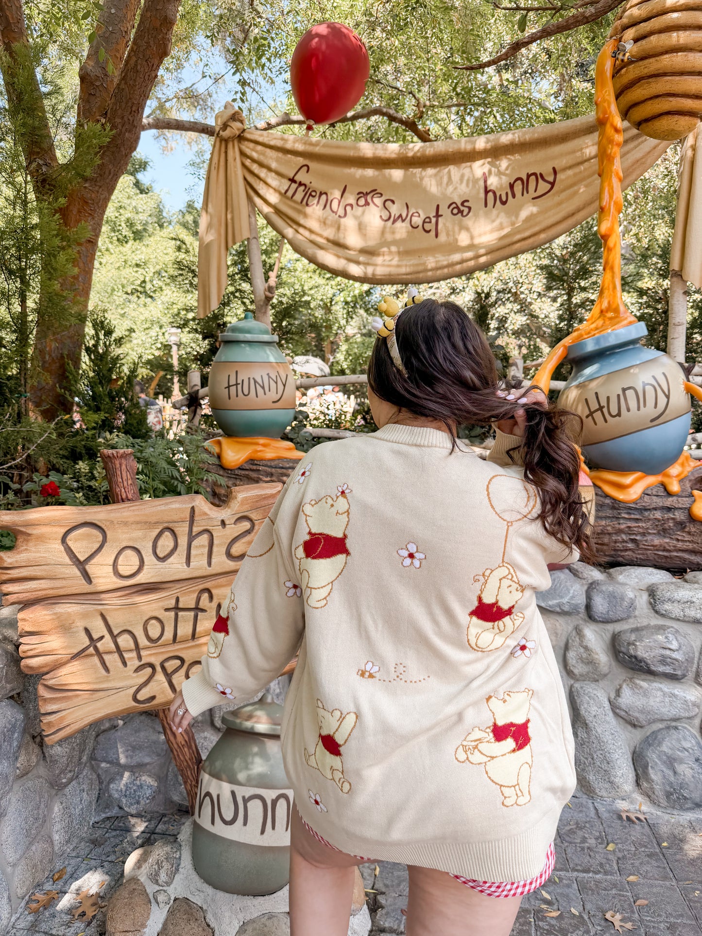 Honey Pooh Bear Lightweight Cardigan