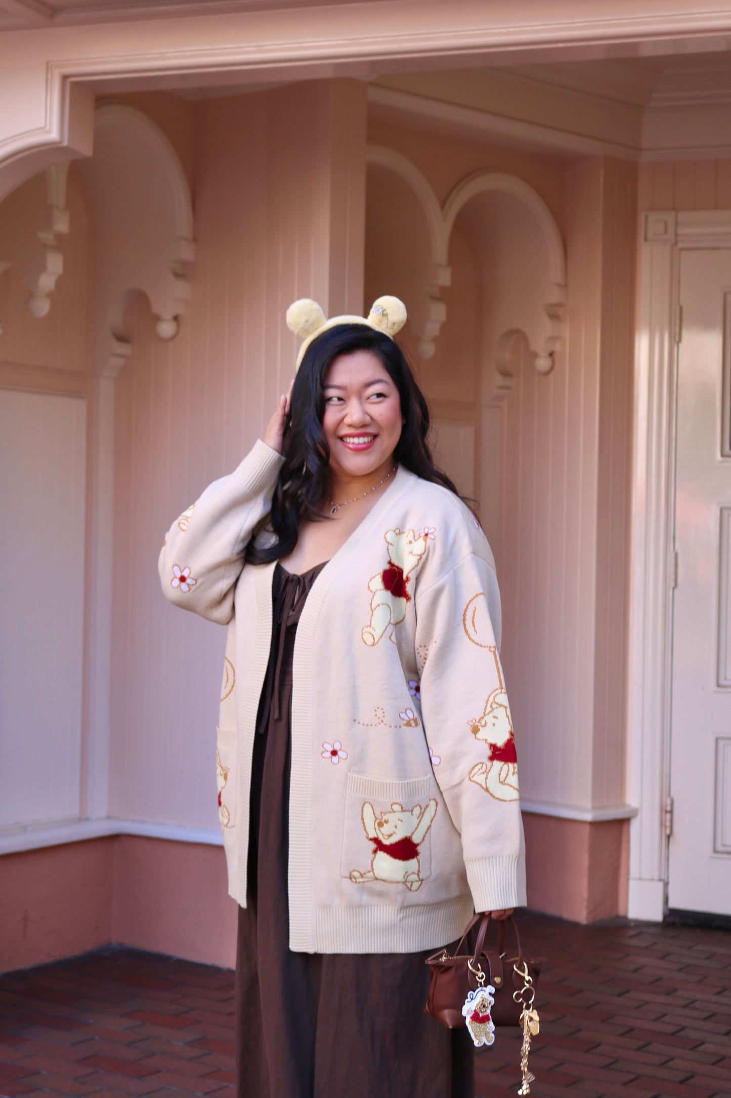 Honey Pooh Bear Lightweight Cardigan