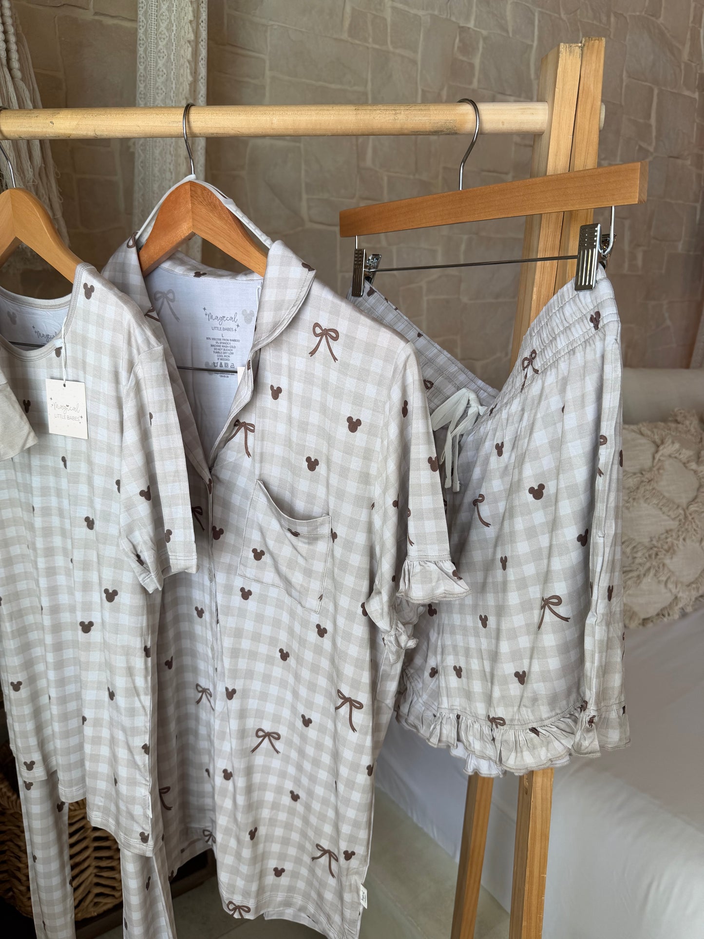 Gingham Bamboo