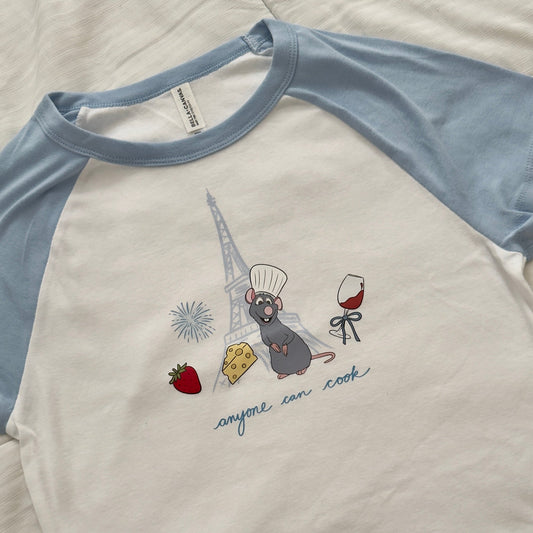 Ratatouille Baby Doll Tee*READY TO SHIP