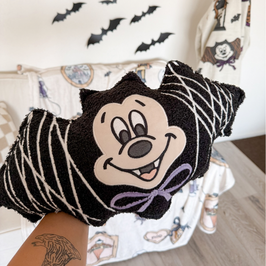 Bat Pillow* READY TO SHIP