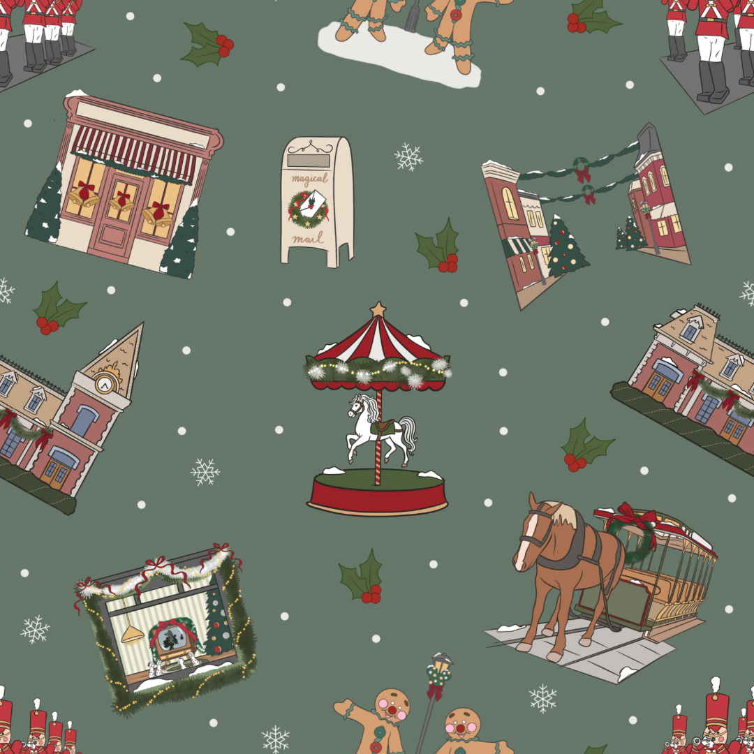 Christmas on Main Bamboo PJs - PREORDER SHIPS IN NOV