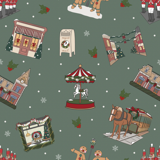 Christmas on Main Bamboo PJs - PREORDER SHIPS IN NOV