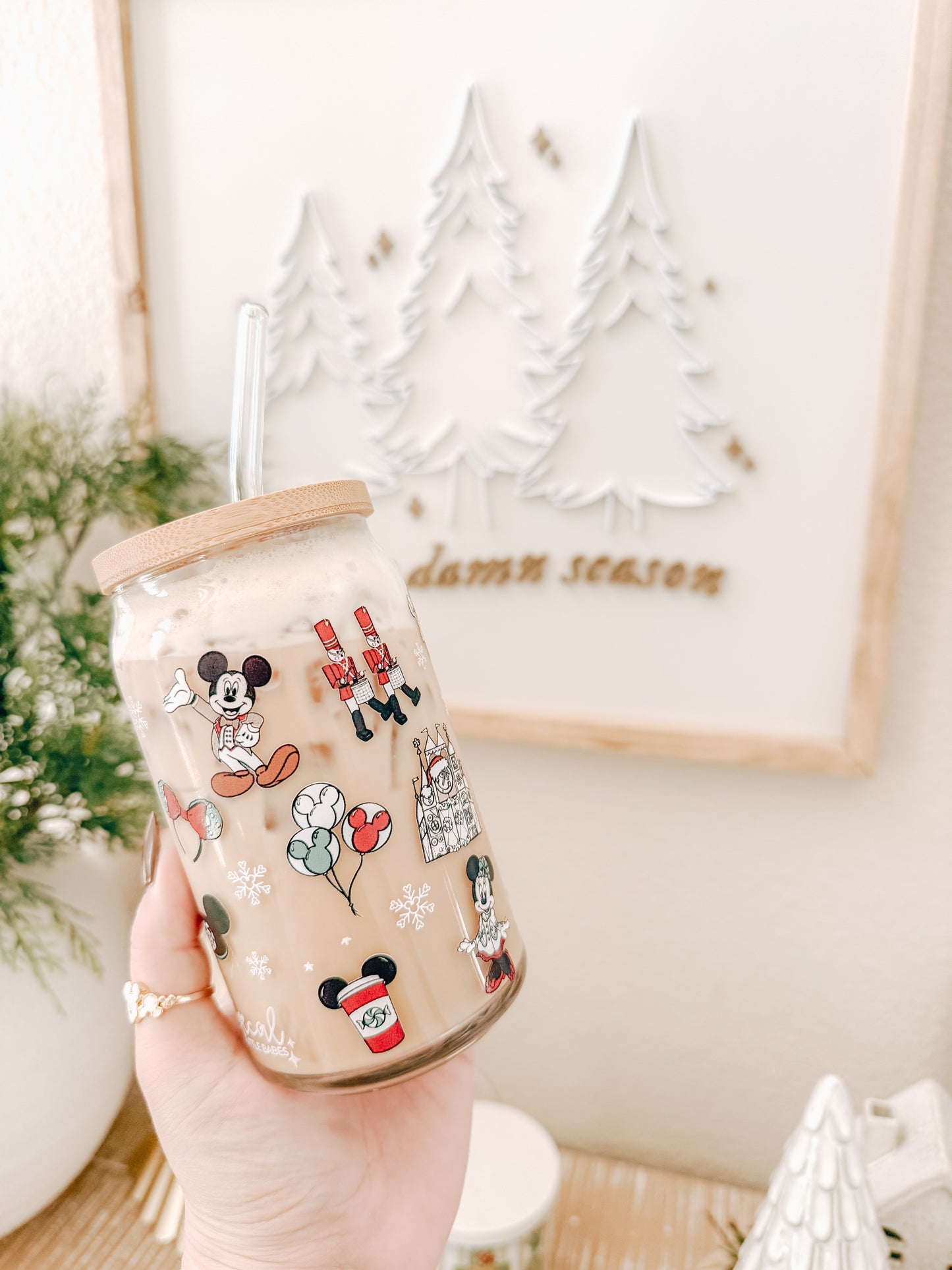 Merry Magic Glass Can SET *READY TO SHIP