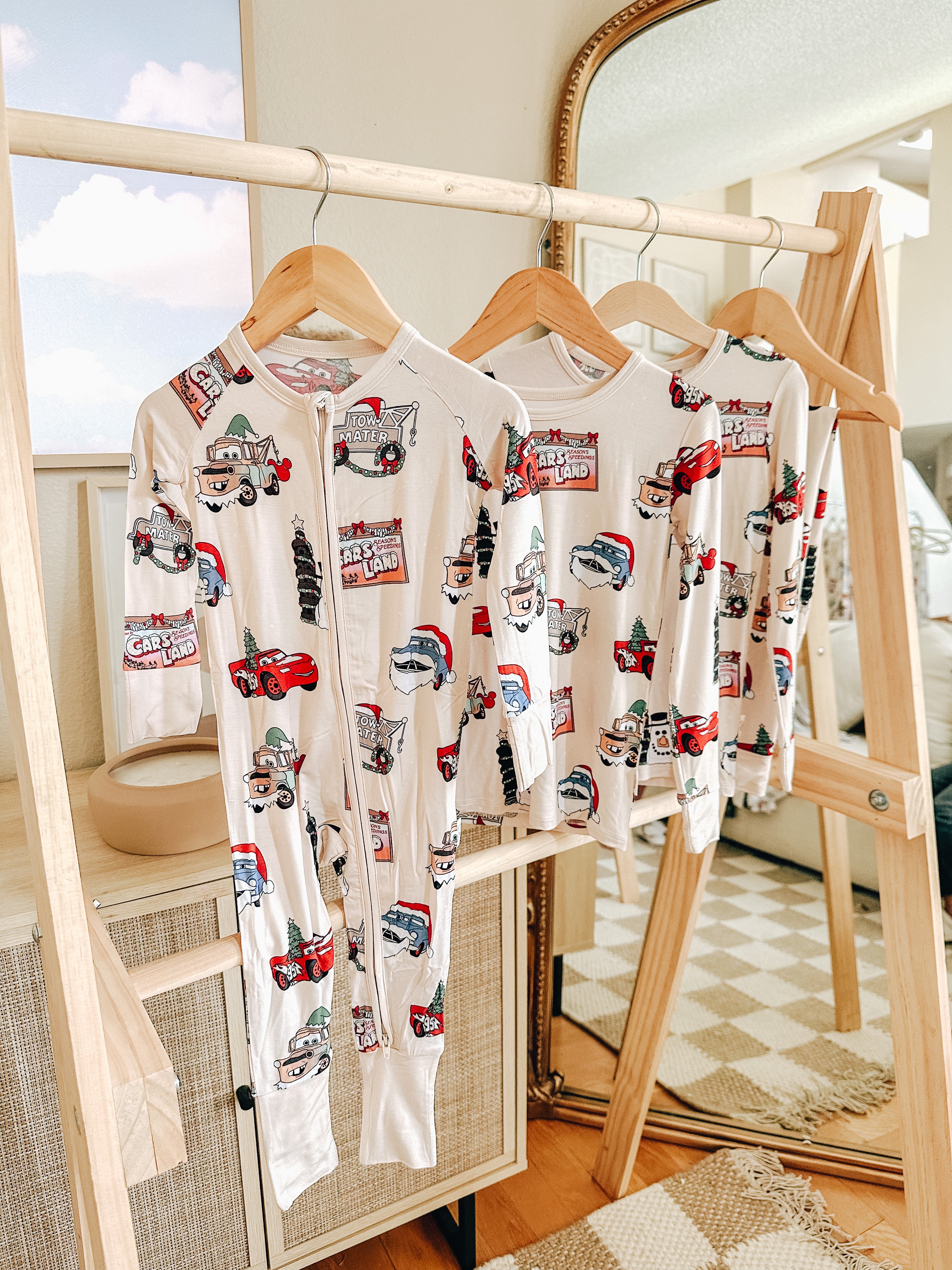 Jolly Cars Bamboo PJs READY TO SHIP Magical Little Babes