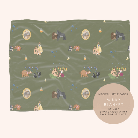 Tarzan Minky Blanket *READY TO SHIP