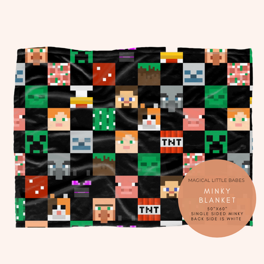 M.Craft Minky Blanket *READY TO SHIP