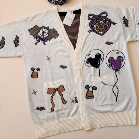 Coquette Spooky Lightweight Cardigan *READY TO SHIP