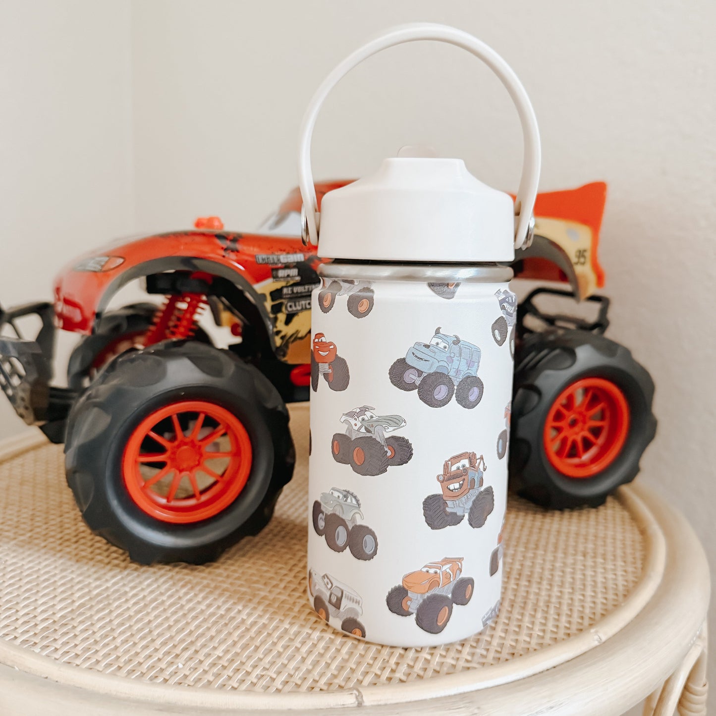 MONSTER TRUCKS TUMBLER *READY TO SHIP