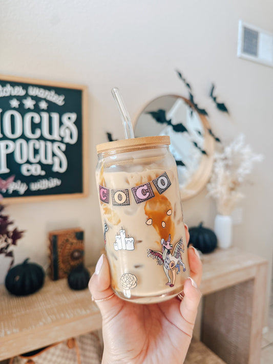 Coco Glass Can SET *READY TO SHIP