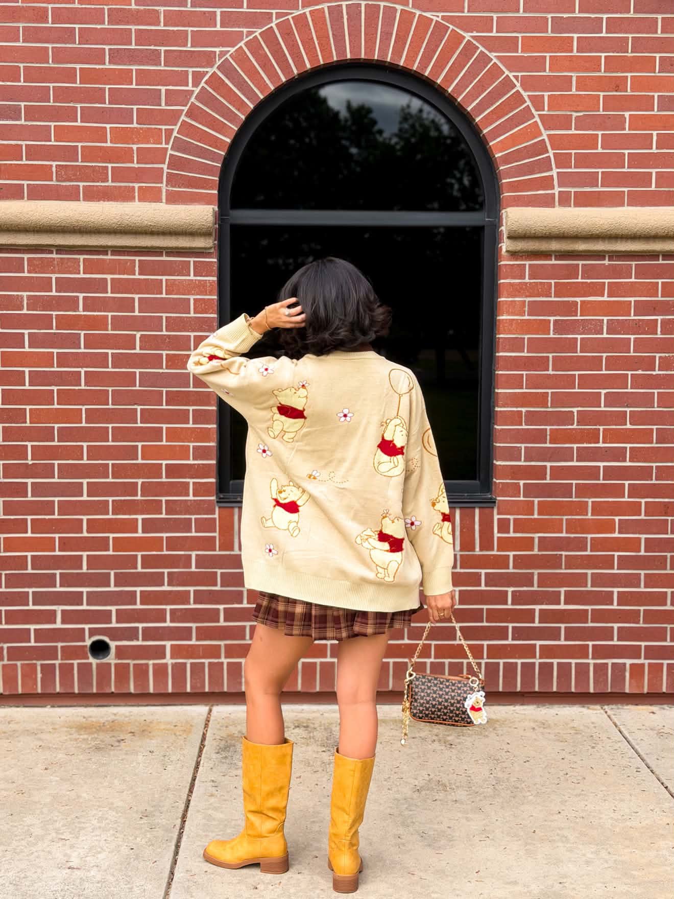 Honey Pooh Bear Lightweight Cardigan