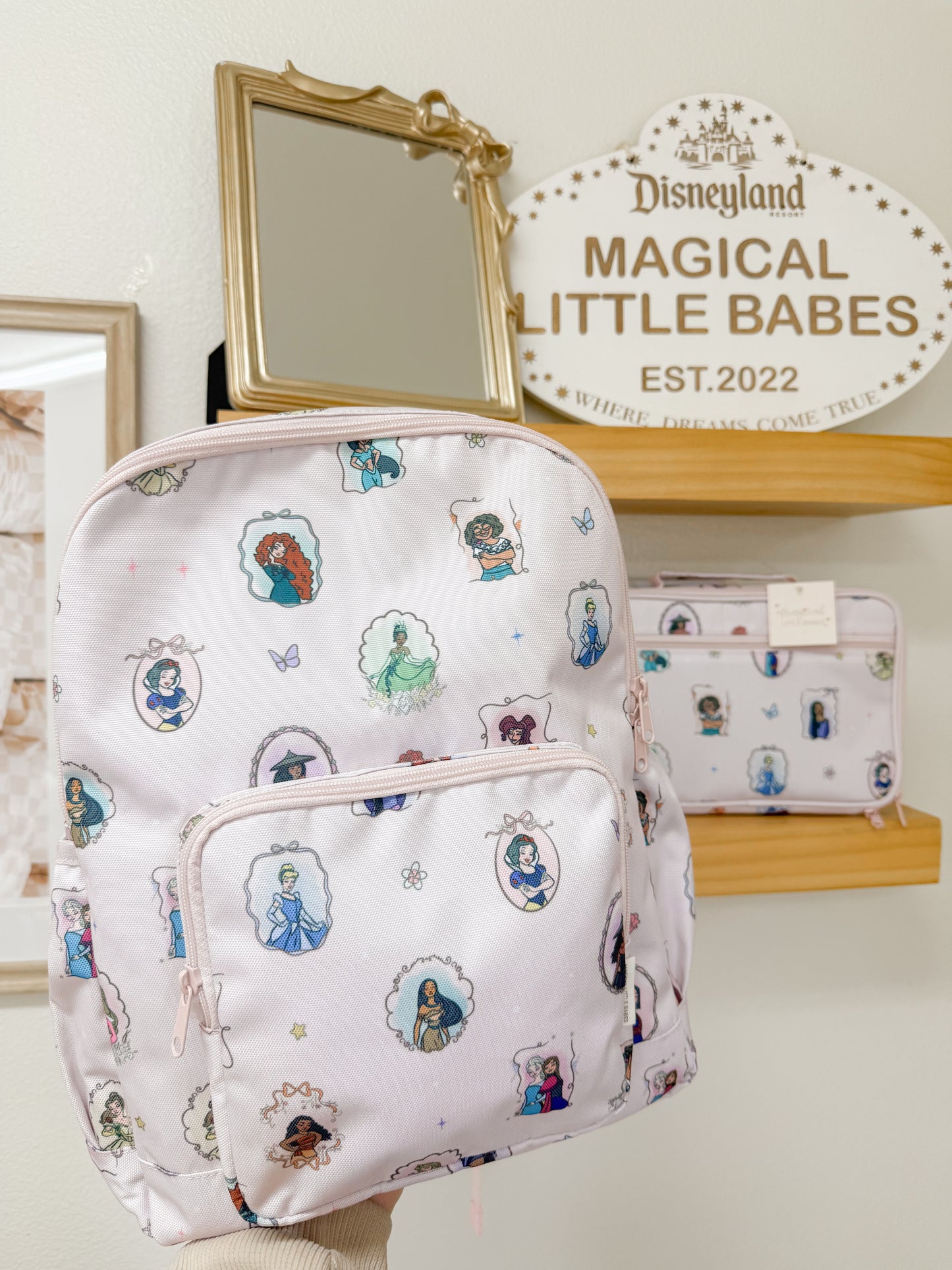 PRINCESS Backpack/Lunch Bag SET