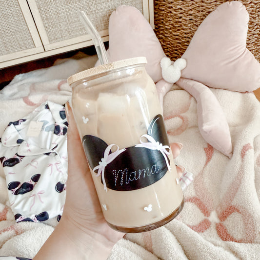 Dainty Mama Glass Can Set