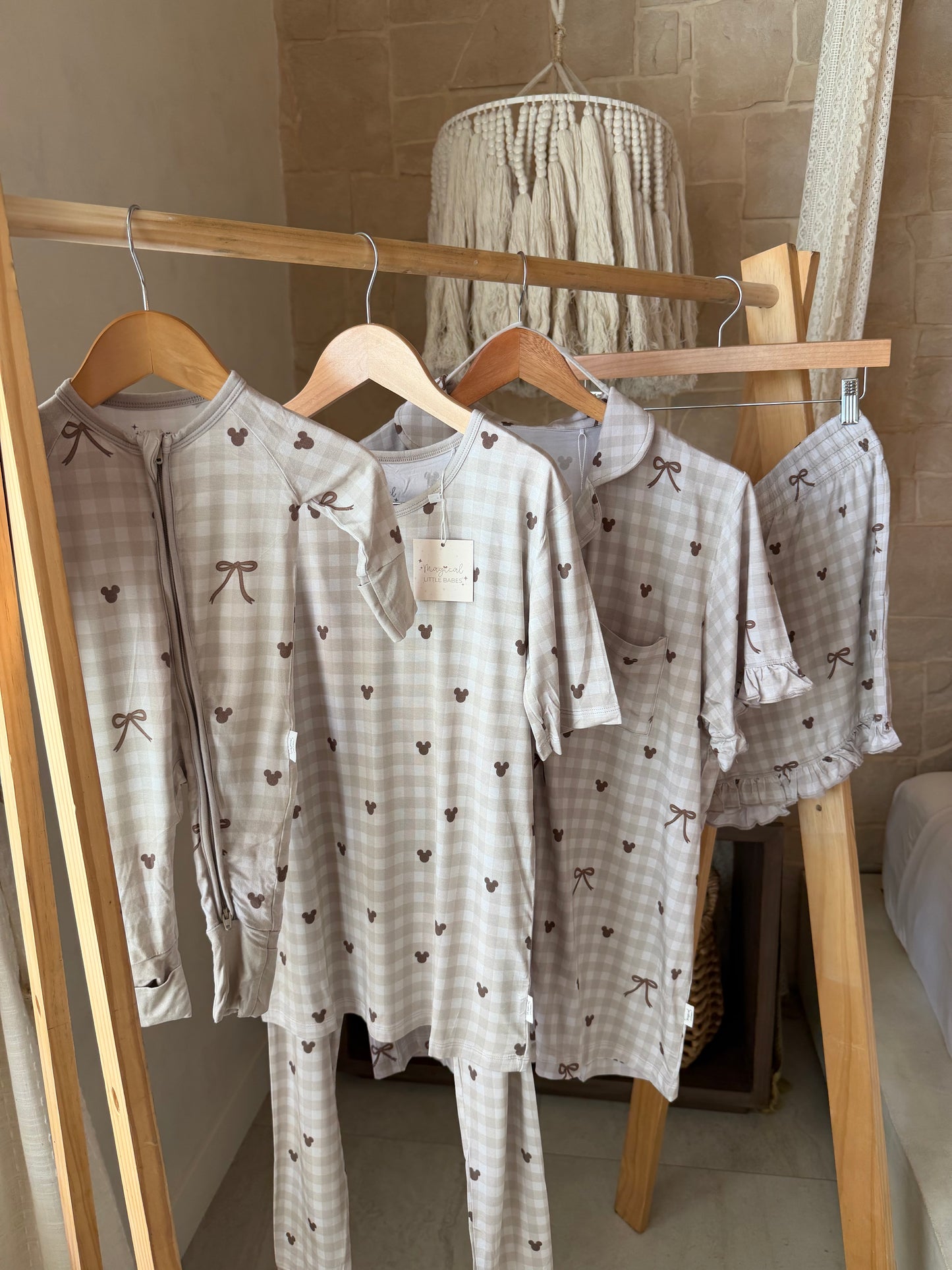Gingham Bamboo