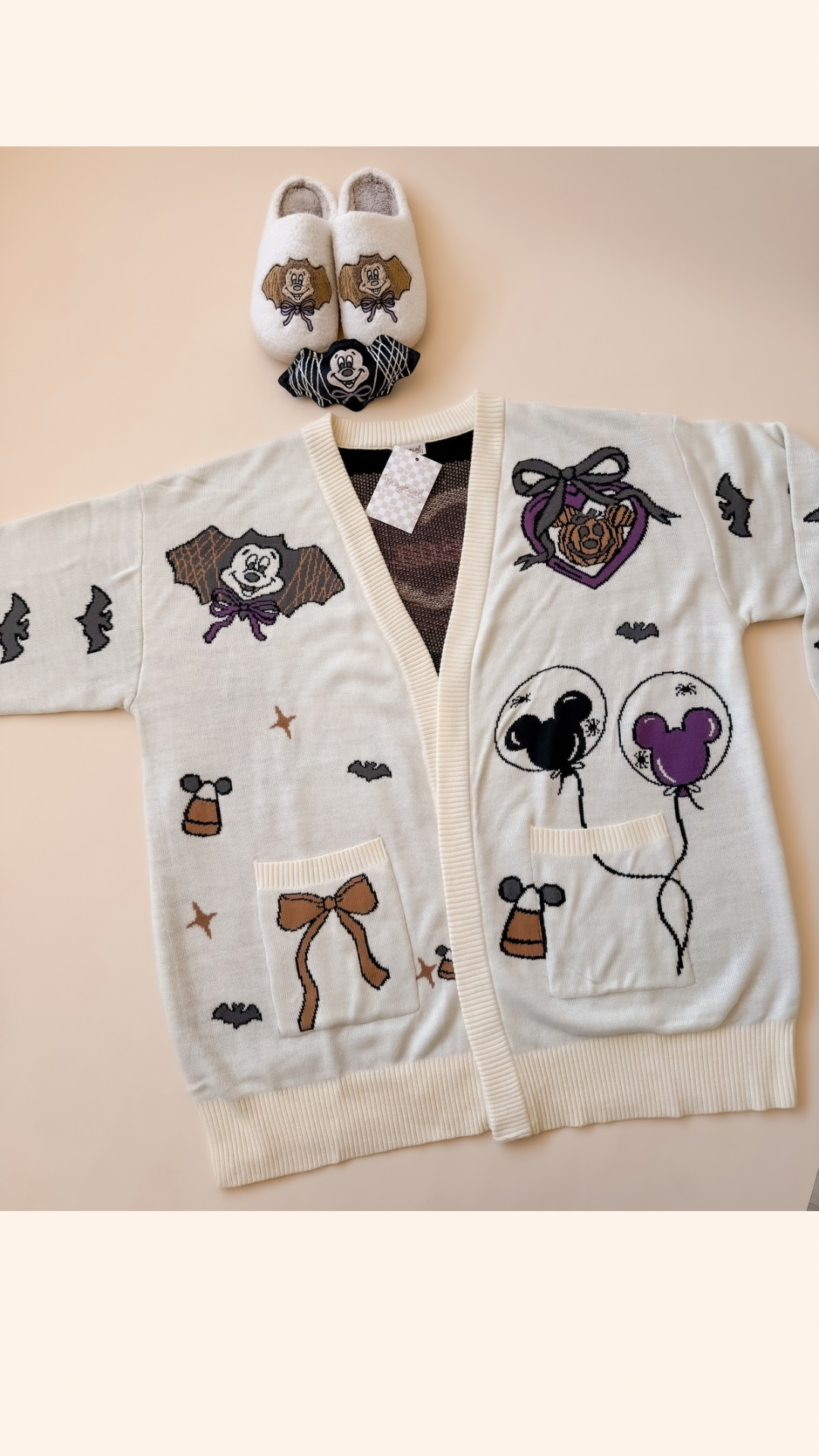 Coquette Spooky Lightweight Cardigan *READY TO SHIP